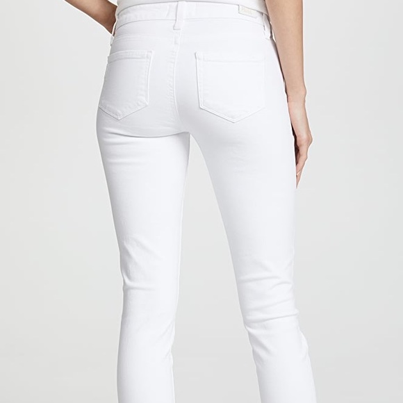 PAIGE Skyline ankle skinny jeans - white - Picture 6 of 11